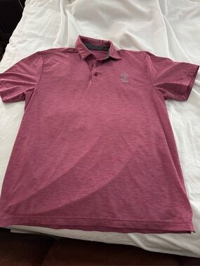 Under Armour Sawgrass Men's Polo Shirt - Burgundy -
